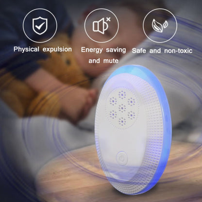 Ultrasonic Mosquito Rat Repellent Night Light, Specification: UK Plug(Gemstone Blue) - Repellents by PMC Jewellery | Online Shopping South Africa | PMC Jewellery | Buy Now Pay Later Mobicred