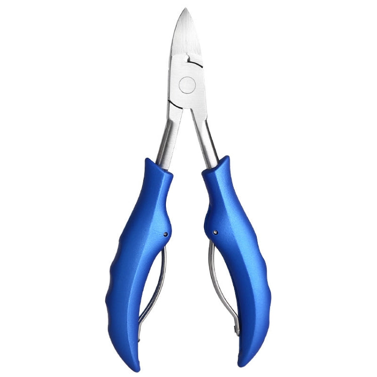 Stainless Steel Nail Clippers Olecranon Dead Skin Pliers Set(Blue ABS Handle) - Nail Clipper by PMC Jewellery | Online Shopping South Africa | PMC Jewellery | Buy Now Pay Later Mobicred