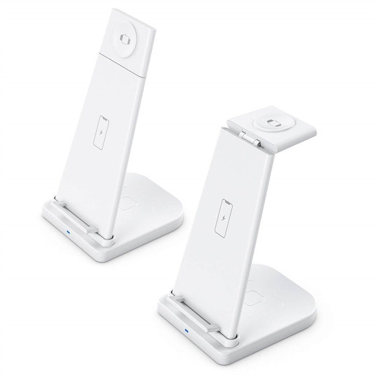 QGeeM QG-WC05 3 In 1 Portable Detachable Wireless Charger(Black) - free shipping - PMC Jewellery - Order now!