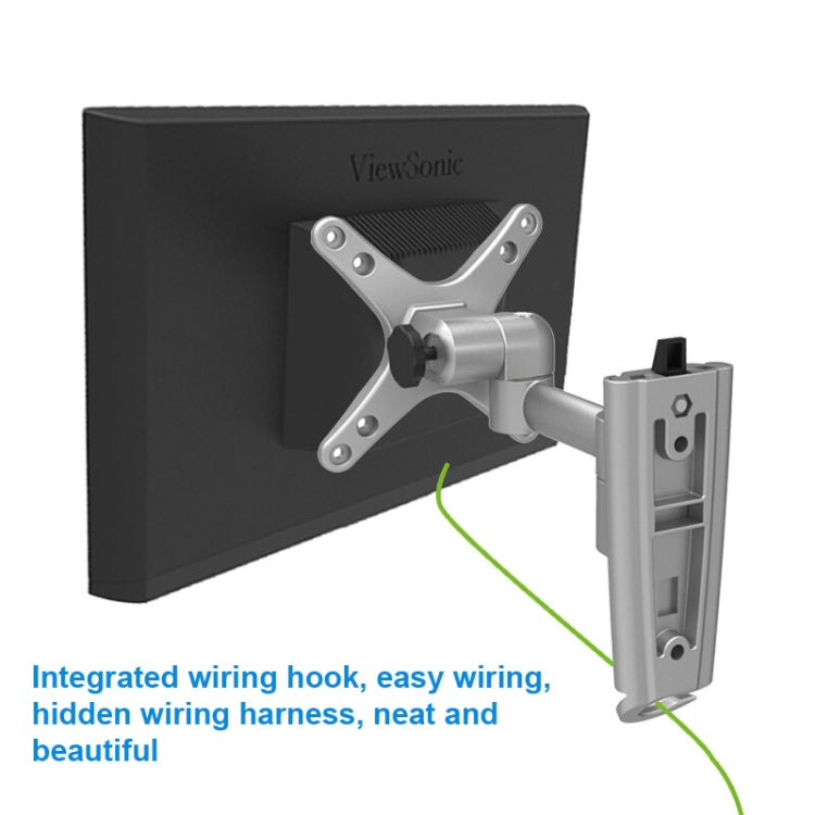 Gibbon Mounts L03  Aluminum Alloy Quick Release Computer Monitor Wall Mount Bracket (Silver Gray) - Laptop Stand by PMC Jewellery | Online Shopping South Africa | PMC Jewellery | Buy Now Pay Later Mobicred