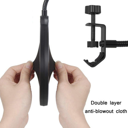 Desktop Foldable Live Condenser Microphone Gimbal Bracket - Stand by PMC Jewellery | Online Shopping South Africa | PMC Jewellery | Buy Now Pay Later Mobicred