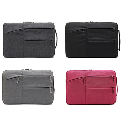 Zipper Type Polyester Business Laptop Liner Bag, Size: 13.3 Inch(Black) - 13.3 inch by PMC Jewellery | Online Shopping South Africa | PMC Jewellery | Buy Now Pay Later Mobicred