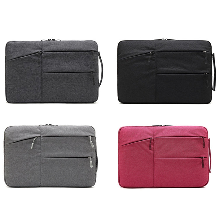 Zipper Type Polyester Business Laptop Liner Bag, Size: 14 Inch(Rose Red) - 14.1 inch by PMC Jewellery | Online Shopping South Africa | PMC Jewellery | Buy Now Pay Later Mobicred