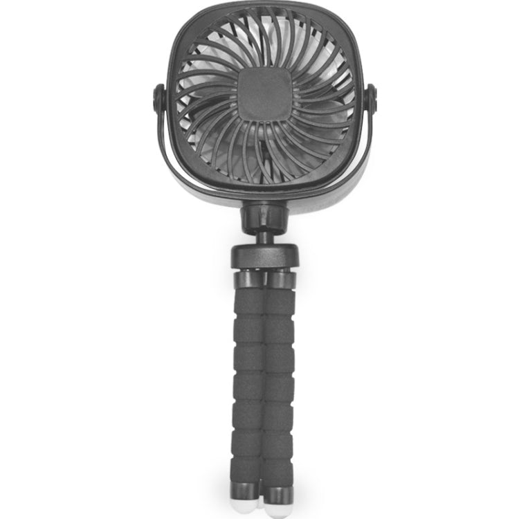 Octopus Stroller Deformation Fan Desktop Portable Handheld USB Small Fan, Colour: 2200mAh Black - Electric Fans by PMC Jewellery | Online Shopping South Africa | PMC Jewellery | Buy Now Pay Later Mobicred