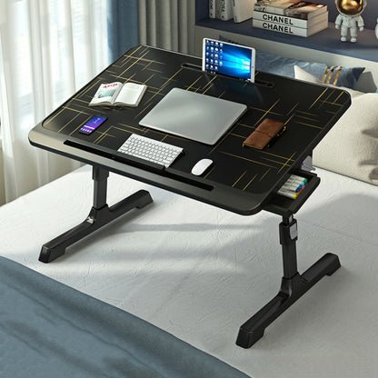 N6 Liftable and Foldable Bed Computer Desk, Style: Drawer Type - Laptop Stand by PMC Jewellery | Online Shopping South Africa | PMC Jewellery | Buy Now Pay Later Mobicred