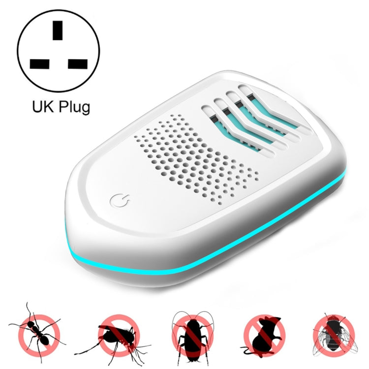 Pest Repeller Ultrasonic Mosquito Repeller Incense Heating Plug-In Mouse Repeller UK Plug( White) - Repellents by PMC Jewellery | Online Shopping South Africa | PMC Jewellery | Buy Now Pay Later Mobicred