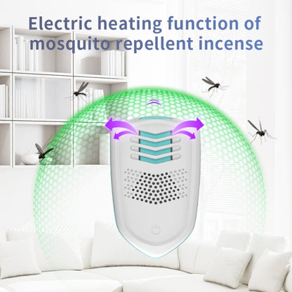 Pest Repeller Ultrasonic Mosquito Repeller Incense Heating Plug-In Mouse Repeller UK Plug( White) - Repellents by PMC Jewellery | Online Shopping South Africa | PMC Jewellery | Buy Now Pay Later Mobicred