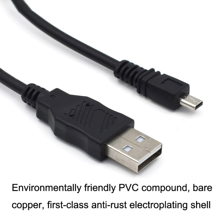 20 PCS 8Pin SLR Camera Cable USB Data Cable For Nikon UC-E6, Length: 0.8m With AV -  by PMC TechLife | Online Shopping South Africa | PMC TechLife | Buy Now Pay Later Mobicred
