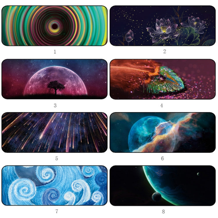 400x900x1.5mm Unlocked Large Desk Mouse Pad(8 Space) - Mouse Pads by PMC TechLife | Online Shopping South Africa | PMC TechLife