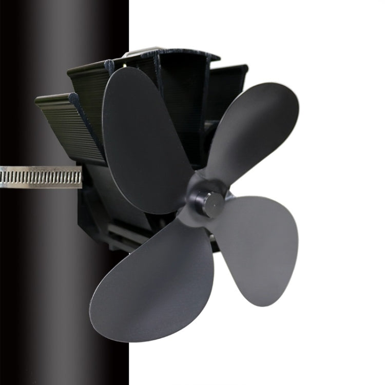 YL603 Thermodynamic Magnetless Wall Mounted Fireplace Fan(Gray) - Fireplace Fan by PMC TechLife | Online Shopping South Africa | PMC TechLife | Buy Now Pay Later Mobicred