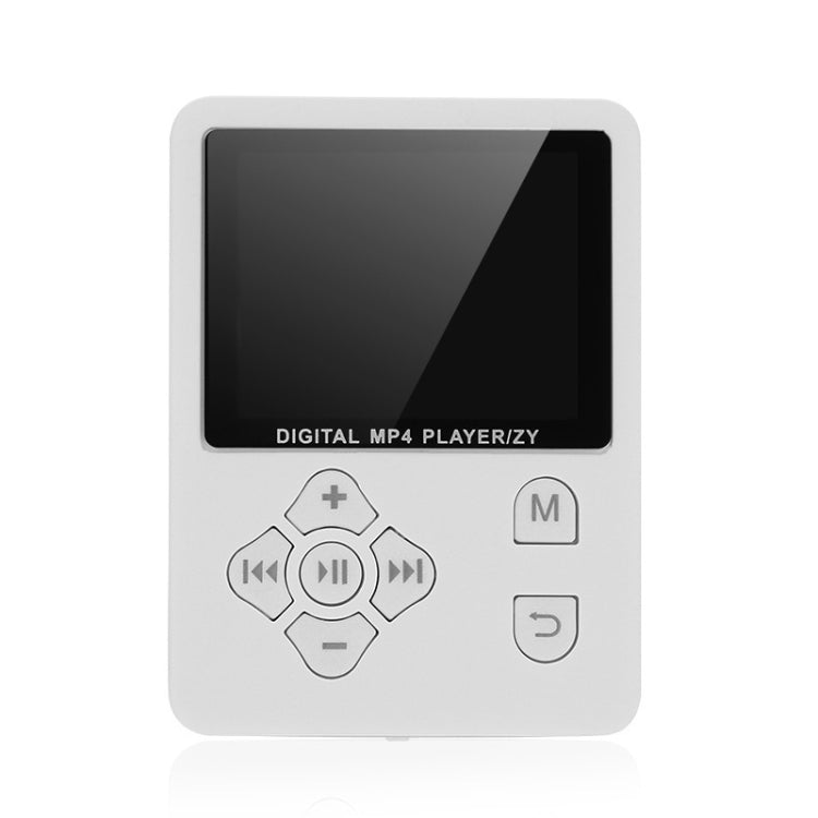 T69 Card Lyrics Synchronization Lossless Sound Quality MP4 Player, Style: Cross Button(White) - MP4 Player by PMC Jewellery | Online Shopping South Africa | PMC Jewellery | Buy Now Pay Later Mobicred