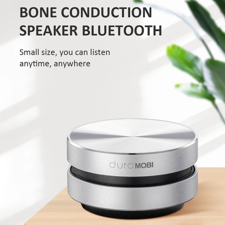 DuraMOBI Hummingbird Black Technology Bone Conduction Wireless Speaker Portable Small Audio(Silver) - Desktop Speaker by DuraMOBI | Online Shopping South Africa | PMC Jewellery | Buy Now Pay Later Mobicred