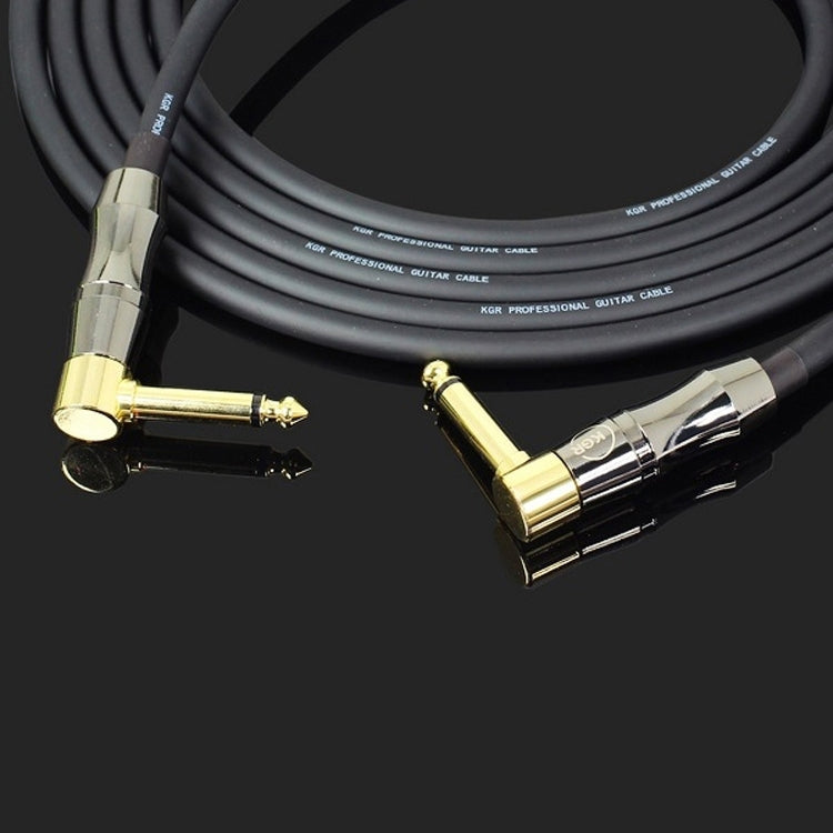 KGR Guitar Cable Keyboard Drum Audio Cable, Specification: 3m(Double Elbow Jack) - free shipping - PMC TechLife - Order now!