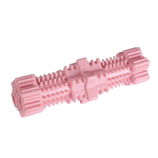 Dogs Bite Toys Hexagonal Molar Rods Pet Tooth Brush(Light Pink) - Toys by PMC Jewellery | Online Shopping South Africa | PMC Jewellery