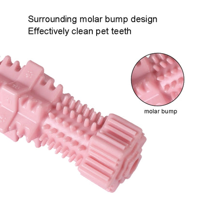 Dogs Bite Toys Hexagonal Molar Rods Pet Tooth Brush(Light Sky Blue) - Toys by PMC Jewellery | Online Shopping South Africa | PMC Jewellery