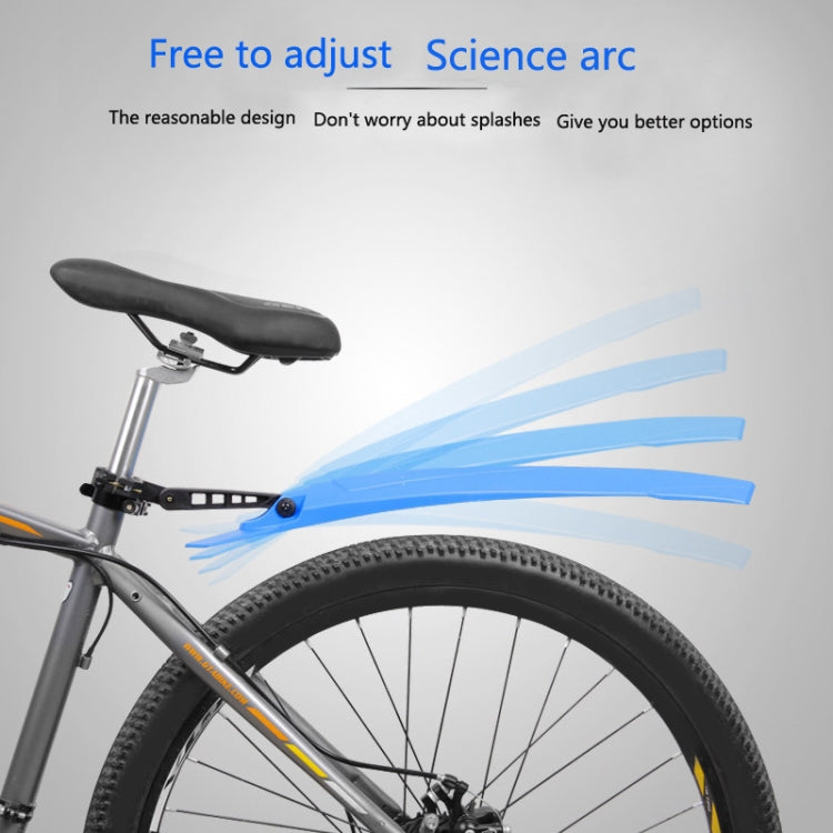 2632 Bicycle Quick Release Mudguards, Style: Widened (Green) - Mudguards by PMc TechLife | Online Shopping South Africa | PMc TechLife | Buy Now Pay Later Mobicred