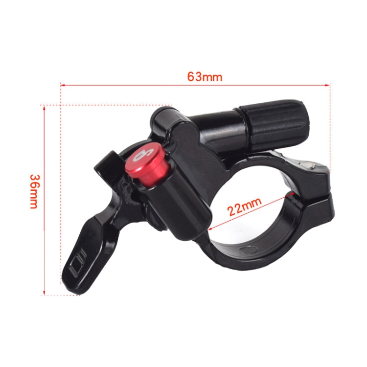 FMFXTR Bicycle Aluminum Alloy Front Fork Wire Controller, Style: A Model+Wire Core+Wire Tube - Front Fork by FMFXTR | Online Shopping South Africa | PMc TechLife | Buy Now Pay Later Mobicred