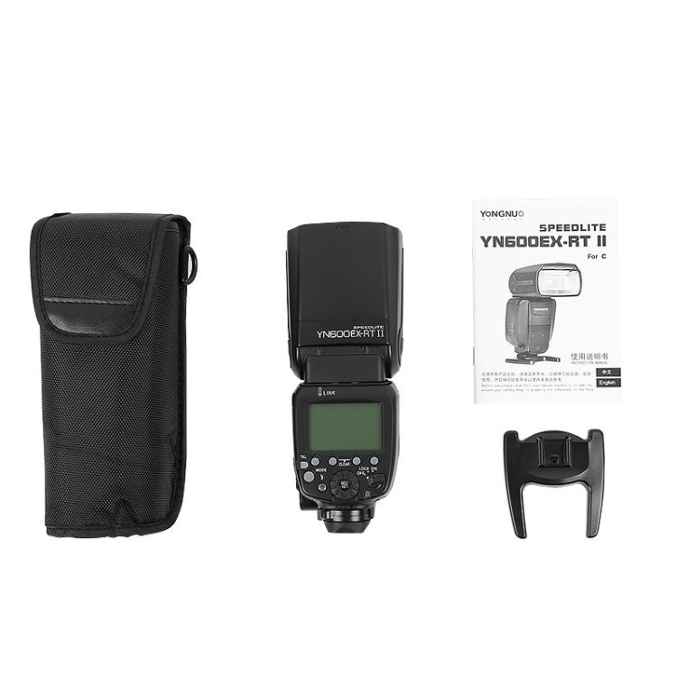 Yongnuo YN600EX-RT II  HSS 1/8000s Master TTL Flash Speedlite For Canon(Black) - free shipping - PMC TechLife - Order now!