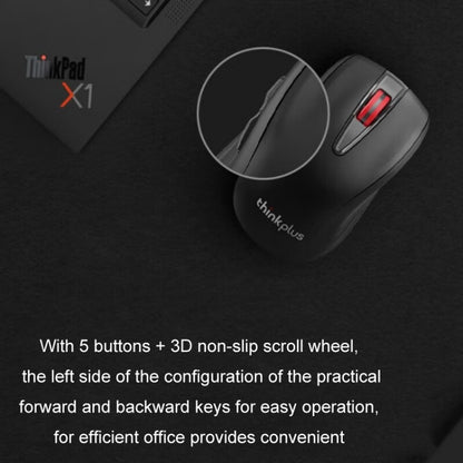 Lenovo Thinkplus High-Precision Wireless Mouse Ergonomic Design Gaming Office Mouse(WL200PRO) - Wireless Mice by Lenovo | Online Shopping South Africa | PMC Jewellery | Buy Now Pay Later Mobicred