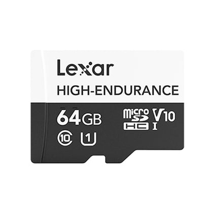 Lexar LSDM10 Security Surveillance Camera Dash Cam Memory Card, Capacity: 64GB - Micro SD Card by Lexar | Online Shopping South Africa | PMC Jewellery | Buy Now Pay Later Mobicred