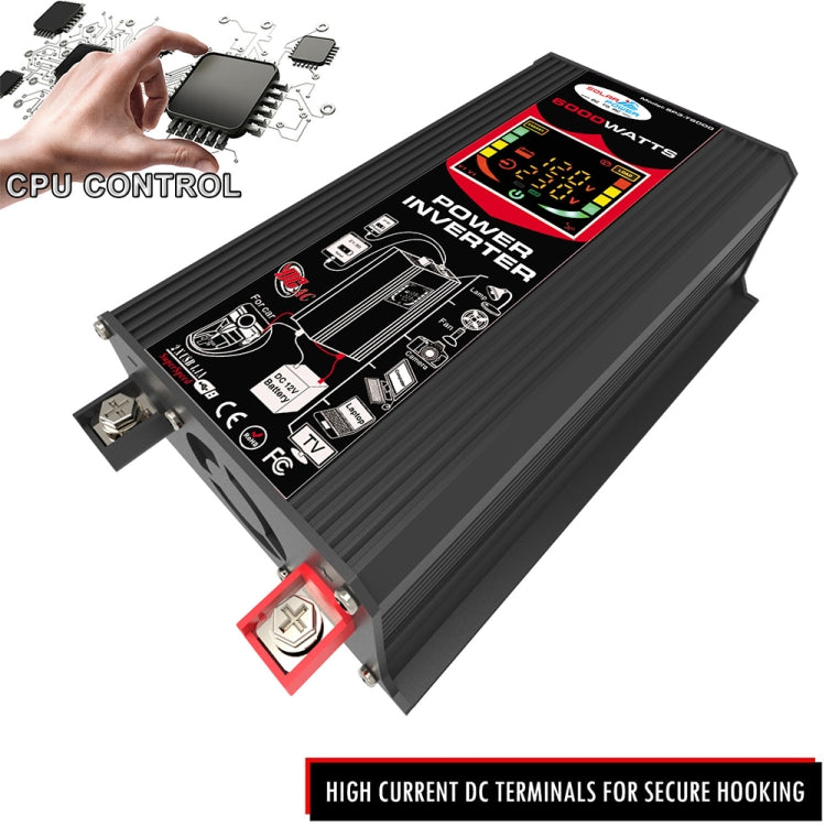 Tang 3 Generations Home Solar Generator Inverter+30A Controller+18W 12V Solar Panel, Specification: Black 12V To 220V - Modified Square Wave by PMC TechLife | Online Shopping South Africa | PMC TechLife | Buy Now Pay Later Mobicred