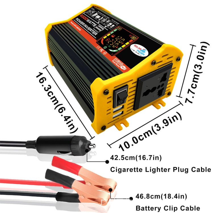 Saga 3 Generations Home Solar Generator Inverter+30A Controller+18W 12V Solar Panel, Specification: Black 12V To 220V - Modified Square Wave by PMC Jewellery | Online Shopping South Africa | PMC Jewellery | Buy Now Pay Later Mobicred