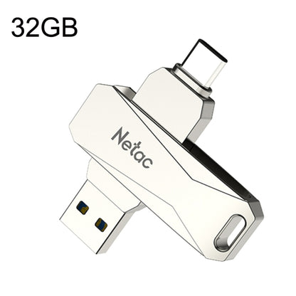 Netac U782C Type-C Dual Interface High-Speed Metal Computer USB Flash Drive, Capacity: 32GB - USB Flash Drives by Netac | Online Shopping South Africa | PMC Jewellery | Buy Now Pay Later Mobicred