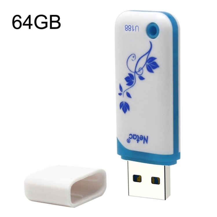 Netac U188 USB2.0 Car Computer Encrypted USB Flash Drive, Capacity: 64GB - USB Flash Drives by Netac | Online Shopping South Africa | PMC TechLife | Buy Now Pay Later Mobicred