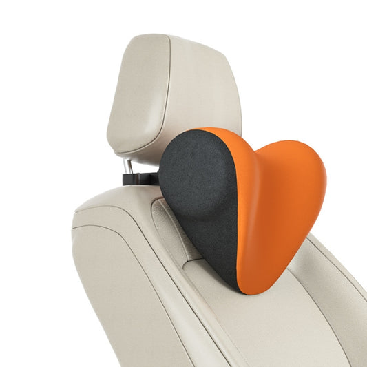 A09 Car Seat Headrest Memory Foam Comfortable Neck Pillow, Style: Without Stand (Orange) - Seat Accessories by PMC Jewellery | Online Shopping South Africa | PMC Jewellery | Buy Now Pay Later Mobicred