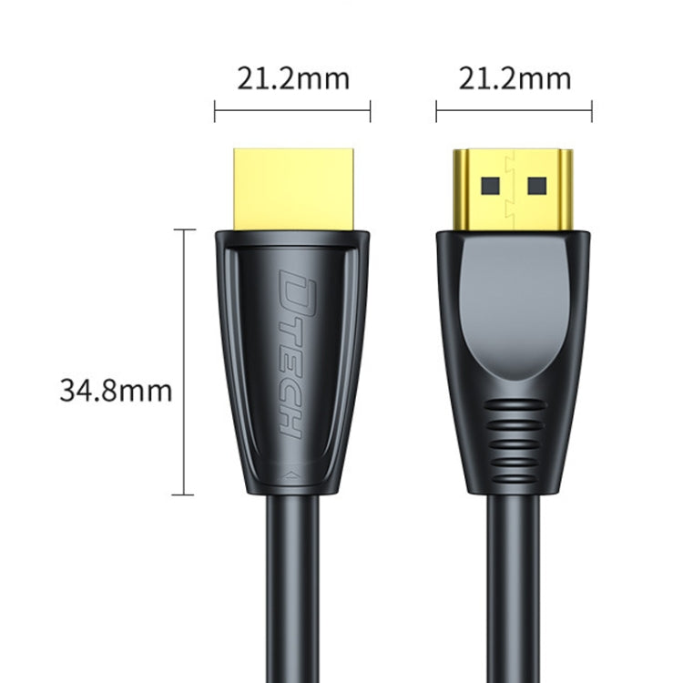 DTECH HDMI 2.0 HD Connection Cable 4K 60Hz Computer TV Connection Cable, Length: 5m - free shipping - PMC TechLife - Order now!