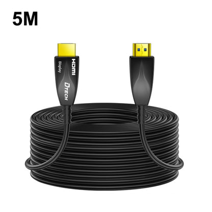 DTECH HDMI 2.0 Version Fiber Optical Line 4K 60Hz Large Screen TV Engineering Wiring, Length: 5m - Cable by DTECH | Online Shopping South Africa | PMC Jewellery | Buy Now Pay Later Mobicred