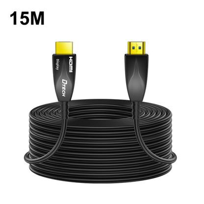 DTECH HDMI 2.0 Version Fiber Optical Line 4K 60Hz Large Screen TV Engineering Wiring, Length: 15m - Cable by DTECH | Online Shopping South Africa | PMC Jewellery | Buy Now Pay Later Mobicred