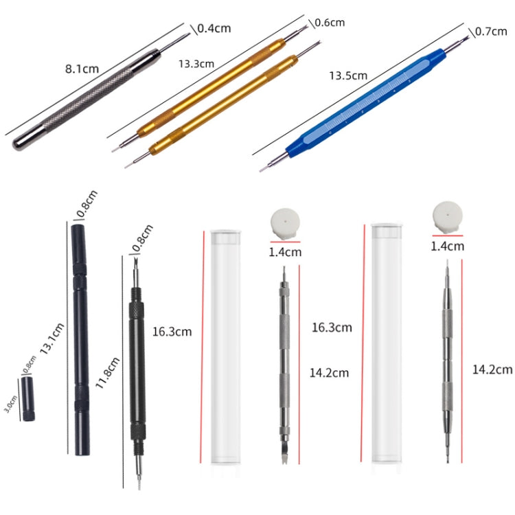 Screw Watch Repair Tool Ear Batch Replacement Watch Strap Tool, Gold - free shipping - PMC TechLife - Order now!