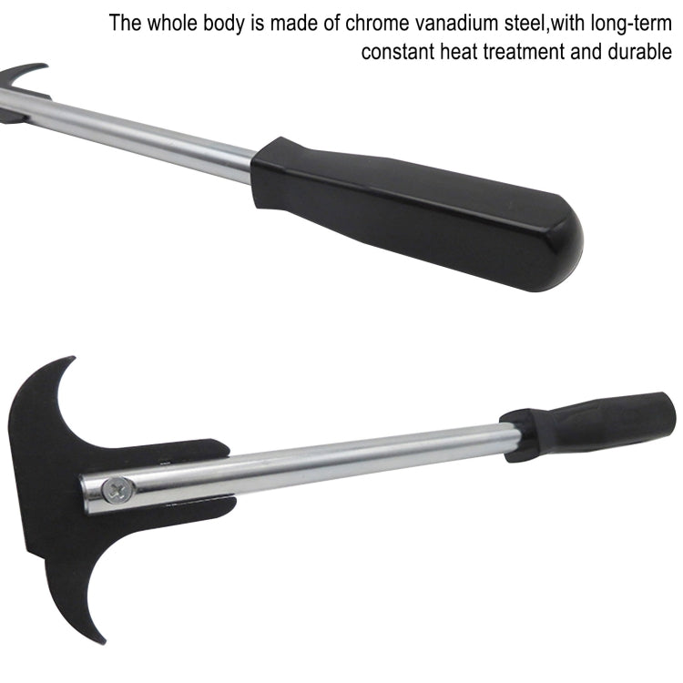 2 PCS Oil Seal Disassembly Tool Double Head Oil Seal Wrench Puller(Red Handle) - Hand Tool Sets by PMC TechLife | Online Shopping South Africa | PMC TechLife | Buy Now Pay Later Mobicred