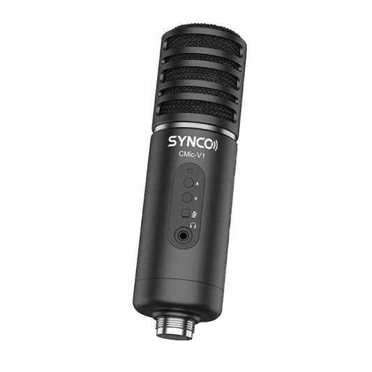 SYNCO V1 Live Large-diaphragm Radio Microphone(Black) - Microphone by PMC Jewellery | Online Shopping South Africa | PMC Jewellery | Buy Now Pay Later Mobicred