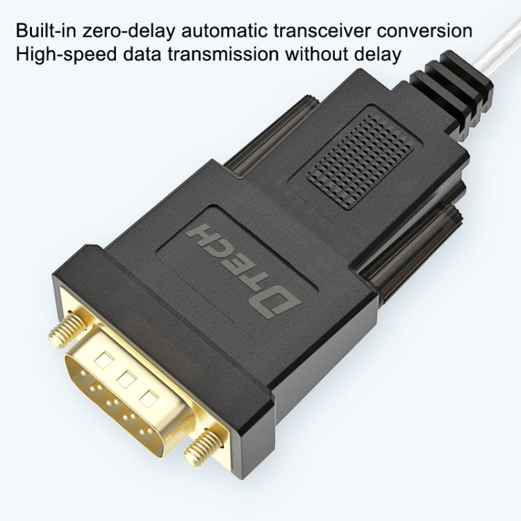 DTECH DT-5002F 1m USB To RS232 Serial Line DB9 Needle COM Port - free shipping - PMC Jewellery - Order now!
