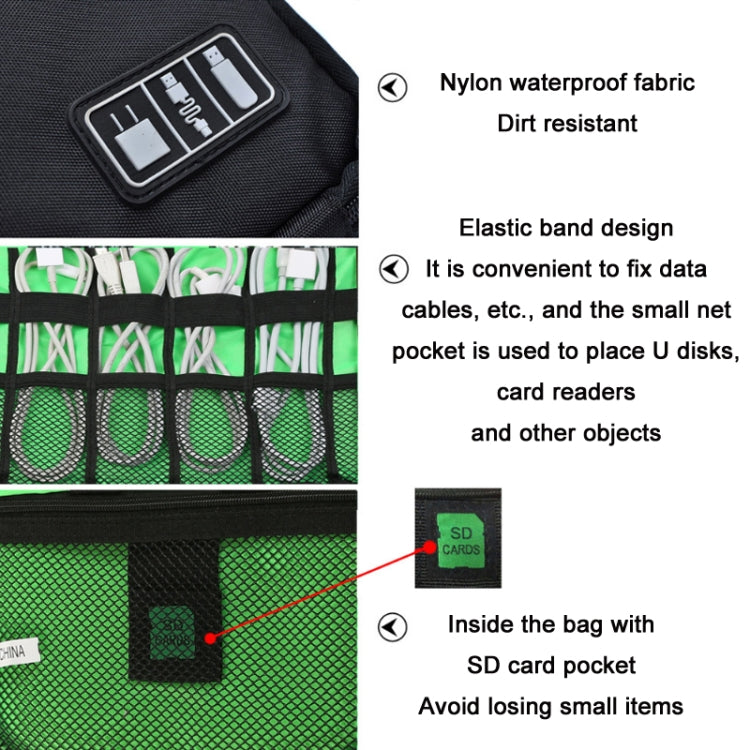 Multifunctional Portable Mobile Phone Digital Accessories U Disk Storage Bag, Color: Black - Other by PMC Jewellery | Online Shopping South Africa | PMC Jewellery | Buy Now Pay Later Mobicred