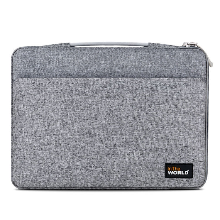 JRC Waterproof Laptop Tote Storage Bag, Size: 14 inches(Light Grey) - 14.1 inch by JRC | Online Shopping South Africa | PMC Jewellery | Buy Now Pay Later Mobicred