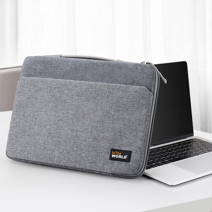 JRC Waterproof Laptop Tote Storage Bag, Size: 14 inches(Light Grey) - 14.1 inch by JRC | Online Shopping South Africa | PMC Jewellery | Buy Now Pay Later Mobicred