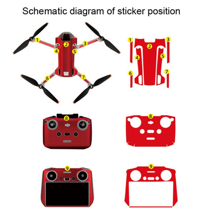 Sunnylife Drone+Remote Control Protective Sticker For DJI Mini 3 Pro RC Version(Cute Pig) - Stickers by Sunnylife | Online Shopping South Africa | PMC Jewellery | Buy Now Pay Later Mobicred