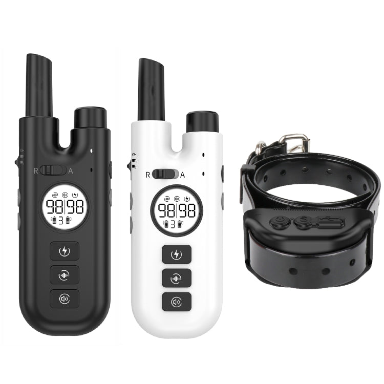 Intelligent Remote Control Dog Trainer Automatic Barking Stop Collar(Black) - Training Aids by PMC TechLife | Online Shopping South Africa | PMC TechLife | Buy Now Pay Later Mobicred