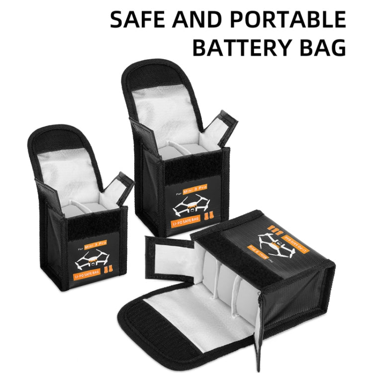 Sunnylife  Battery Explosion-proof Bag Storage Bag for DJI Mini 3 Pro,Size: Can Hold 2 Batteries - Backpacks & Bags by Sunnylife | Online Shopping South Africa | PMC Jewellery | Buy Now Pay Later Mobicred