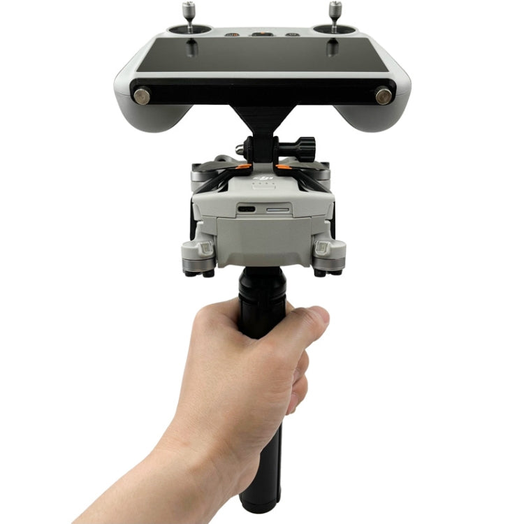 Handheld Retrofit Bracket for DJI Mini 3 Pro,Style: With Screen Version+Tripod - Holder Series by PMC Jewellery | Online Shopping South Africa | PMC Jewellery | Buy Now Pay Later Mobicred