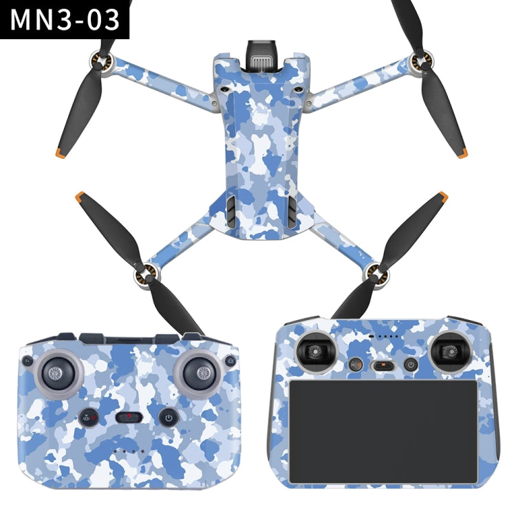 Flat Style Waterproof Anti-Scratch Sticker For DJI Mini 3 Pro RC-N1 Ordinary Version(Mn3-03) - Stickers by PMC Jewellery | Online Shopping South Africa | PMC Jewellery | Buy Now Pay Later Mobicred