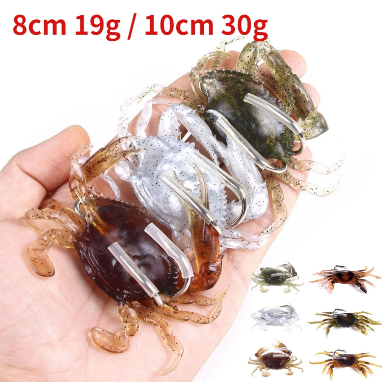 3 PCS HENGJIA SO068 Submerged Crab Hook Anti-hanging Bottom Ice Fishing Bait, Color: 10cm 30g Green - free shipping - PMC TechLife - Order now!