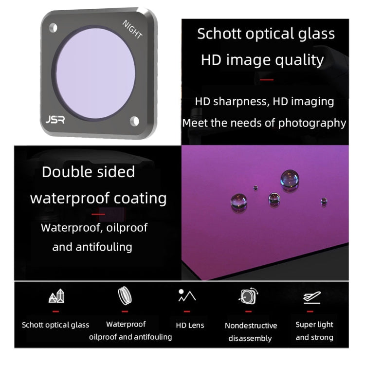 JUNESTAR Action Camera Filters For DJI Action 2,Style:  ND4 - Lens Filter by JUNESTAR | Online Shopping South Africa | PMC TechLife | Buy Now Pay Later Mobicred