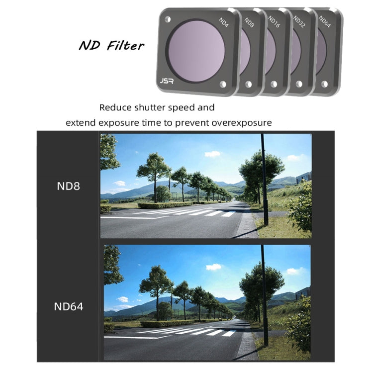 JUNESTAR Action Camera Filters For DJI Action 2,Style: ND1000 - free shipping - PMC TechLife - Order now!