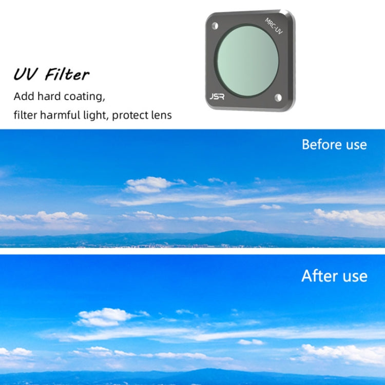 JUNESTAR Action Camera Filters For DJI Action 2,Style:  CS-4in1 (NDPL) - Lens Filter by JUNESTAR | Online Shopping South Africa | PMC TechLife | Buy Now Pay Later Mobicred