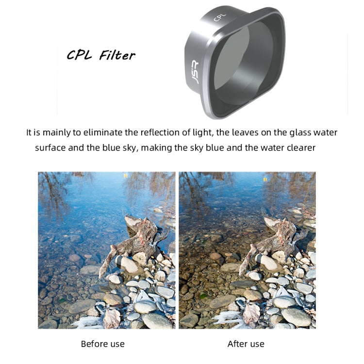 JUNESTAR  Drone Filters For DJI FPV COMBO ,Model: CPL - Lens Accessories by PMC TechLife | Online Shopping South Africa | PMC TechLife | Buy Now Pay Later Mobicred