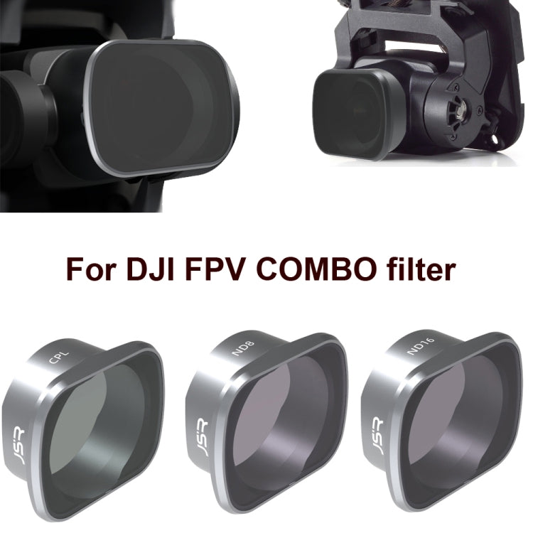 JUNESTAR  Drone Filters For DJI FPV COMBO ,Model: Night - Lens Accessories by PMC TechLife | Online Shopping South Africa | PMC TechLife | Buy Now Pay Later Mobicred